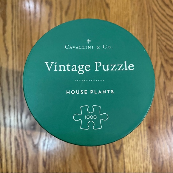 1000 Piece Vintage Themed House Plants Puzzle by Cavallini & Co. - Picture 9 of 13